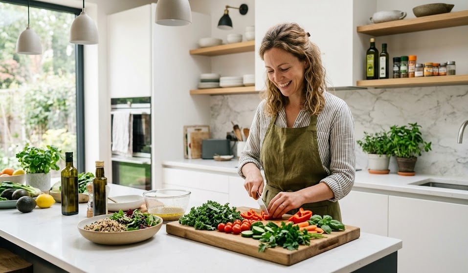 Frische Zutaten für bewusste Ernährung